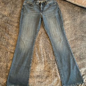 Lee size 10 long bootcut jeans